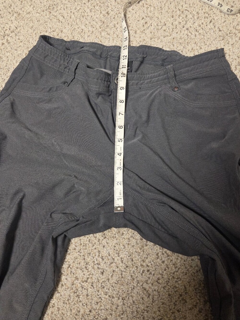 Kuhl Trekr Pant Hiking Charcoal Gray Style 6235 Women's 14 Gorpcore Trek Camp - Picture 7 of 11